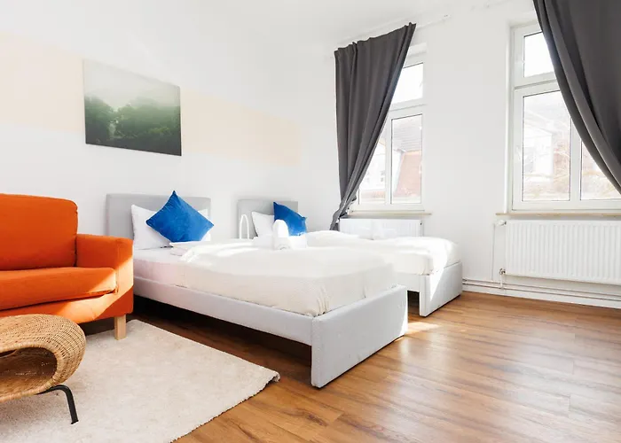 Fullhouse - Nh14 - 3 Bedrooms, Washing Machine 公寓 Halle (Saale)